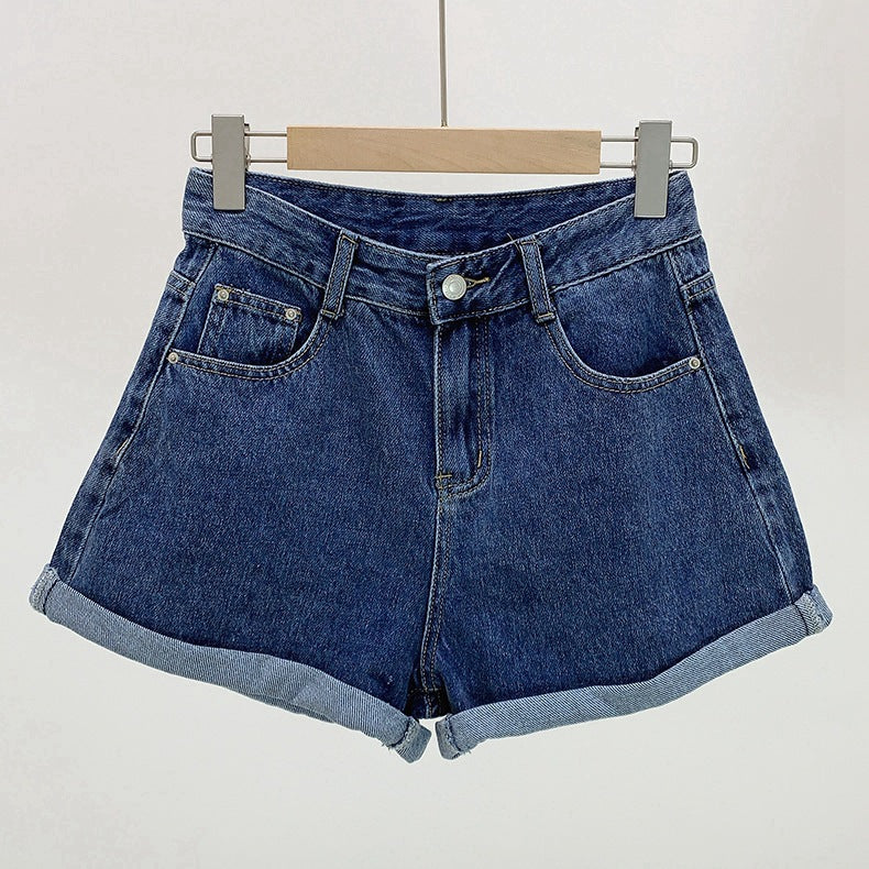 Denim Shorts for Women – Summer Cutoffs, Comfy Stretch, Casual Fit