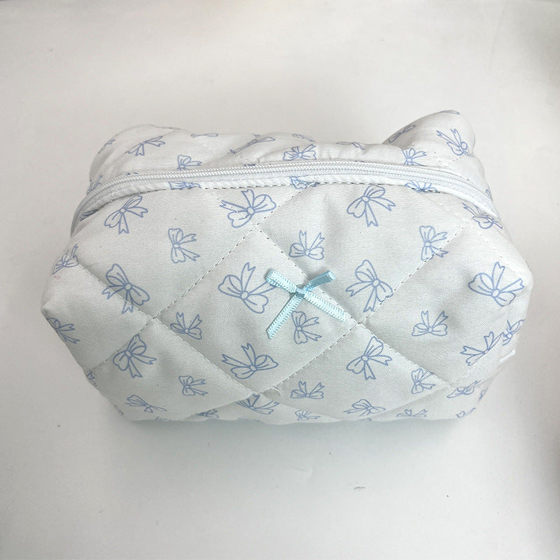 Floral Travel Makeup Bag – Multifunctional Large Capacity Cosmetic Organizer