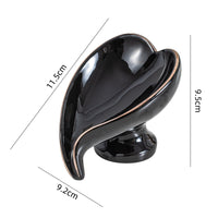 Heart shaped black