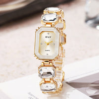 Gold Shell White Plate