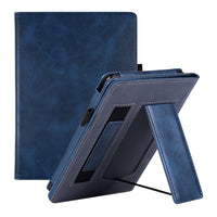 Dark Blue Calf Leather