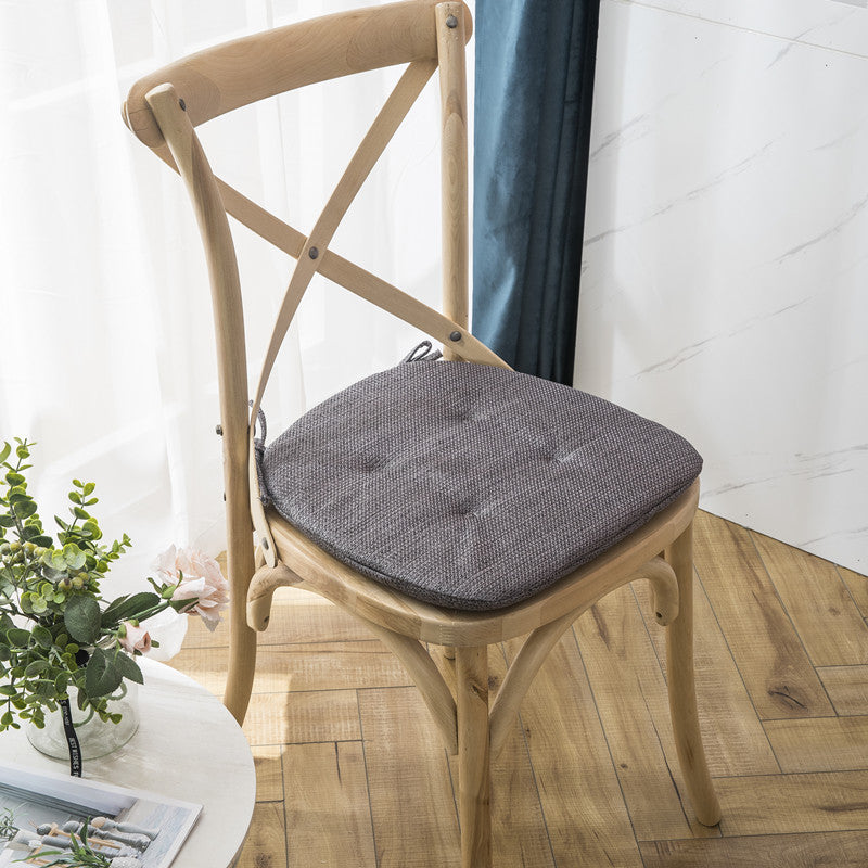 Four Seasons Fabric Four Nails Non-slip Seat Cushion Ins Nordic