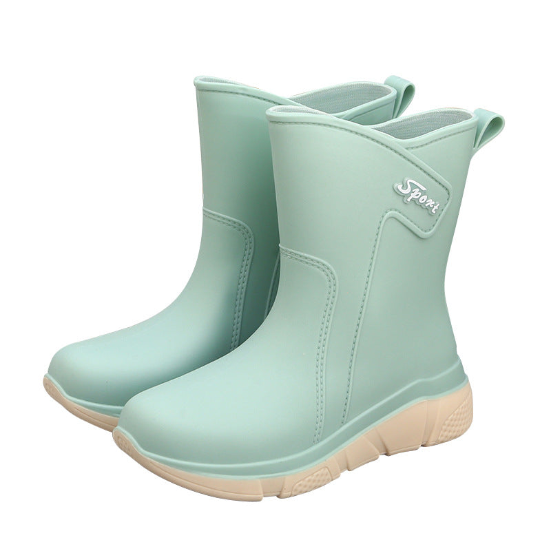 Rain Boots Ladies Kitchen Anti-slip