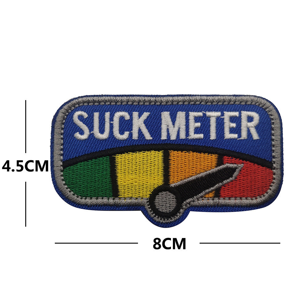Fuel Gauge Personalized Patterns Armband – Velcro Patch for Clothing & Accessories