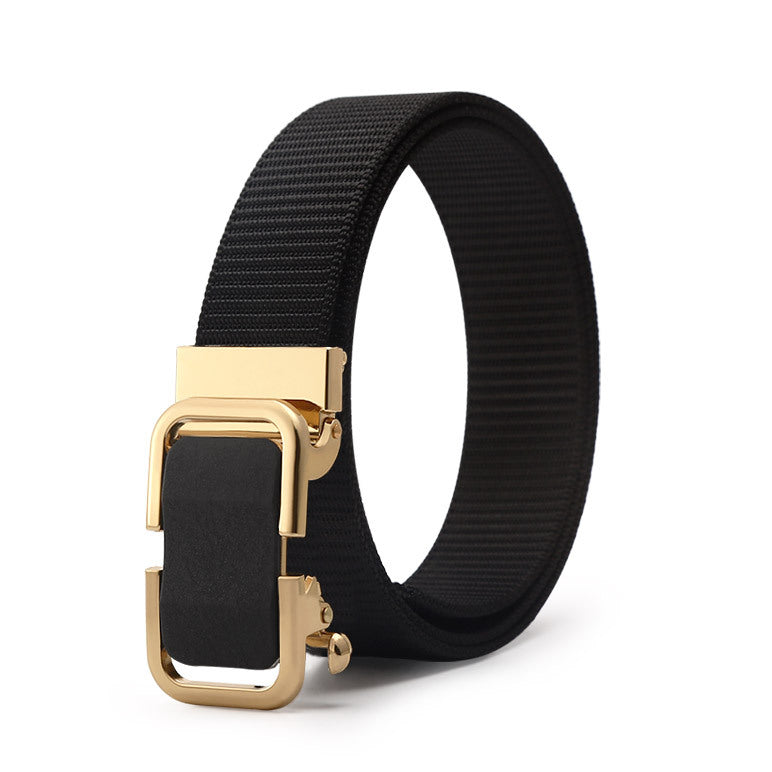 Men's Toothless Nylon Canvas Belt