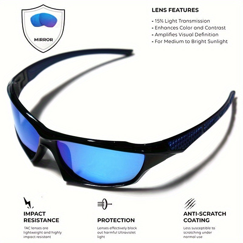 Men's Polarized Sunglasses Colorful Film Outdoor