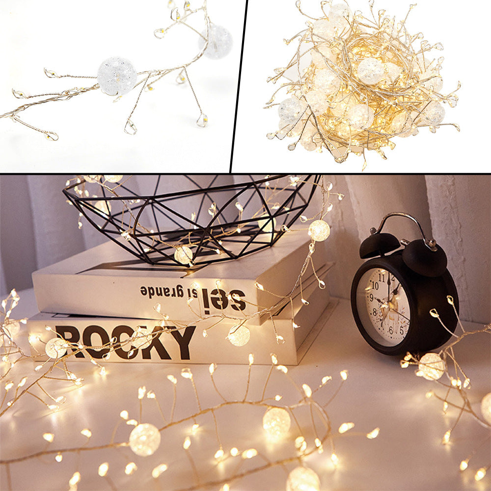400LED 6M8M Mode Fairy Plug-in Indoor String