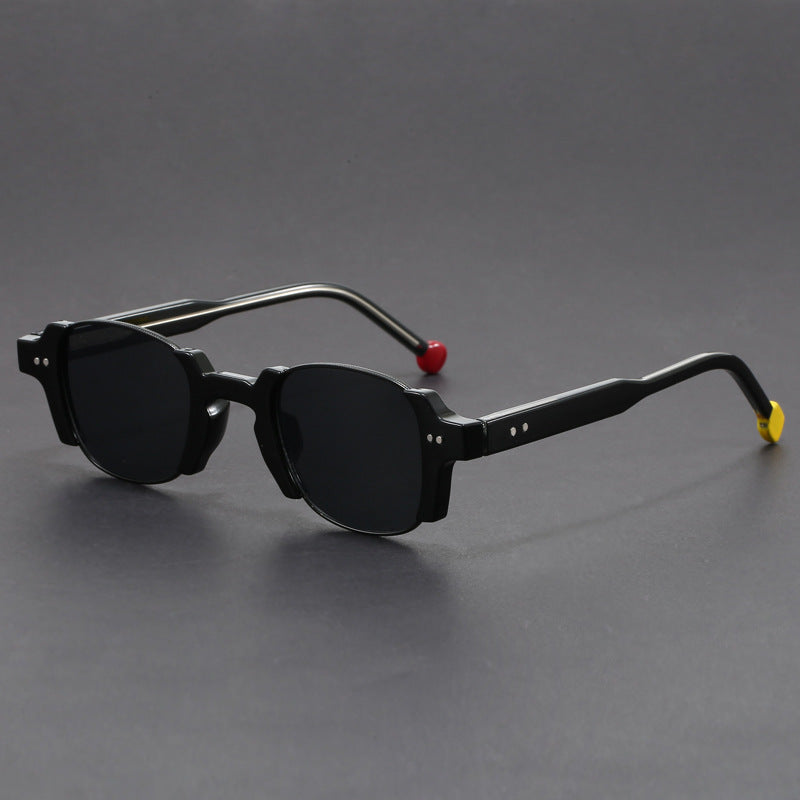 Retro Square Frame Sunglasses