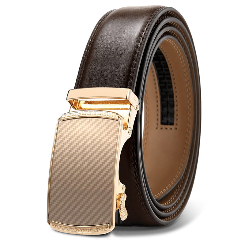 Versatile Simple Men's Belt – Young and Middle-Aged Style