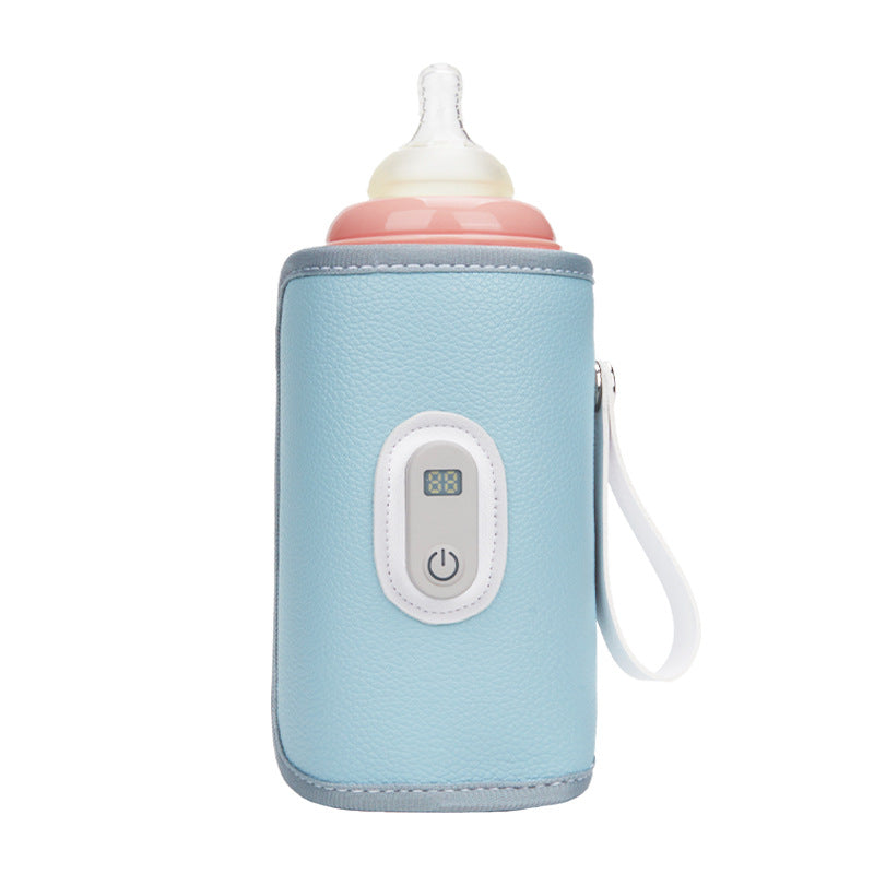 Portable Baby Bottle Warmer – Intelligent Heating & Insulation Cover