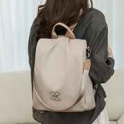 Women's Oxford Cloth Backpack Anti Theft Travel Bag