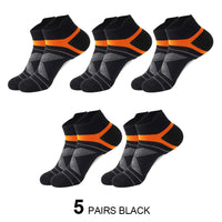 5 Pairs Black