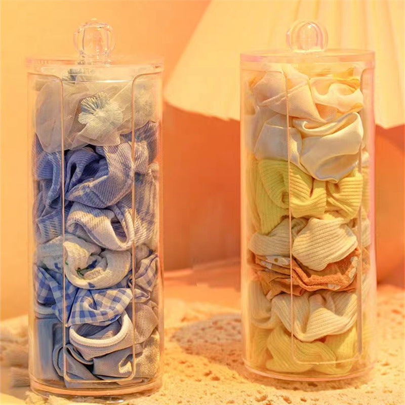 Simple Home Large Intestine Hair Ring Storage Box
