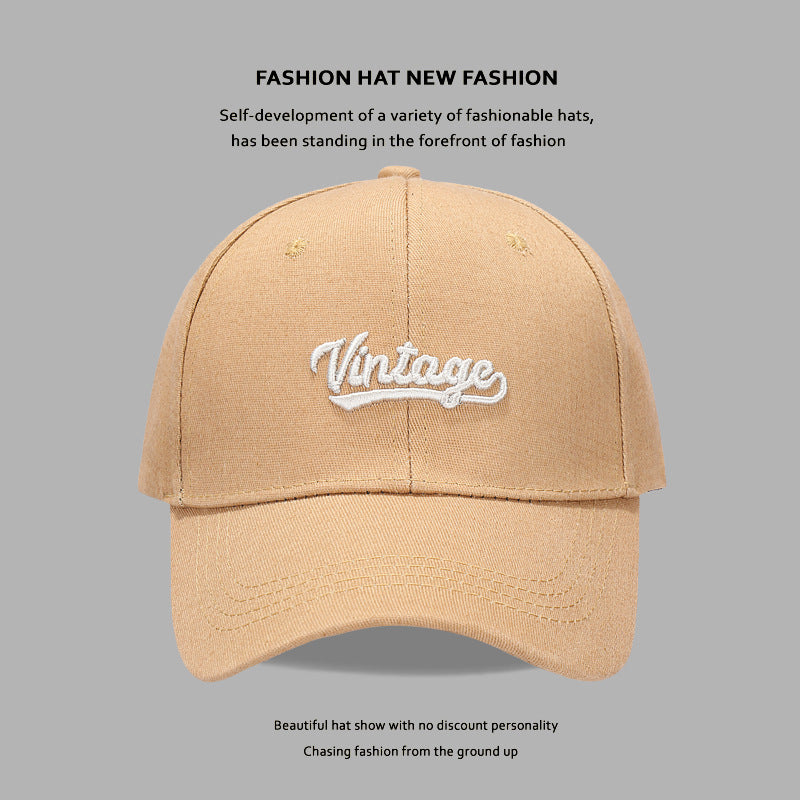 Women's Sun-proof Embroidered Baseball Cap