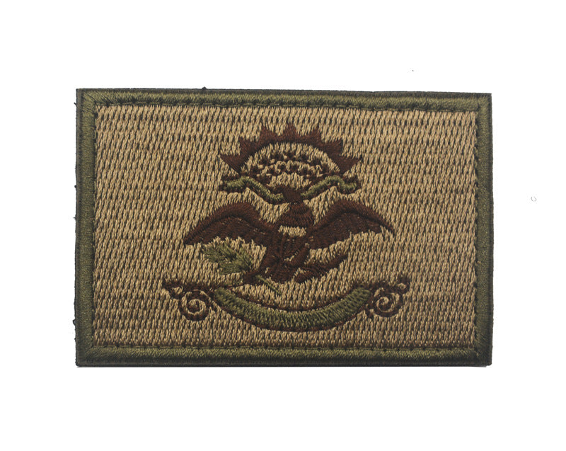 Louisiana Montana Minnesota Velcro Epaulet – Embroidered Cloth Stickers