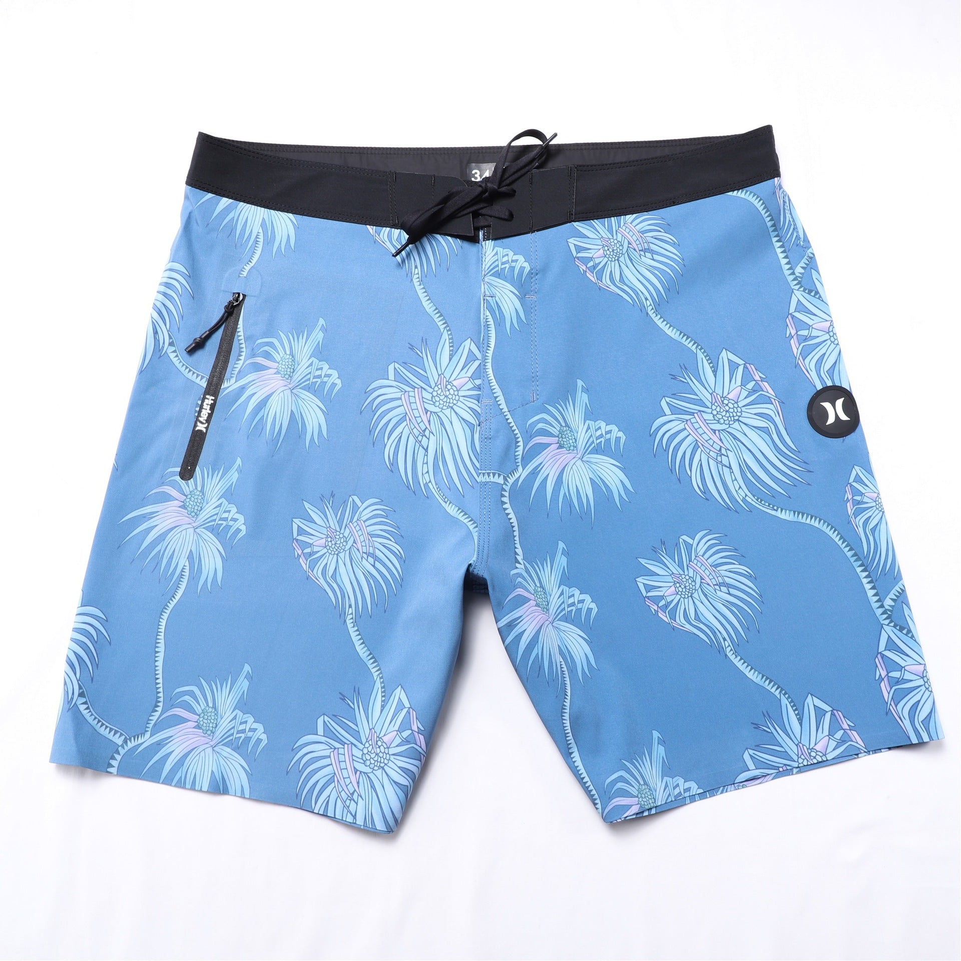 Men's Korean High Waist Wide Leg Relaxed Fit Polyester Pants