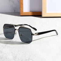 Silver Frame Black And Gray