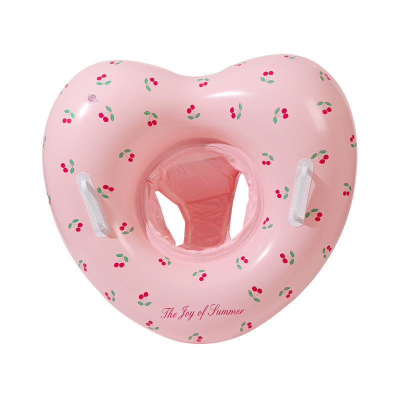 Love Children's Swimming Ring With Handle Sequins