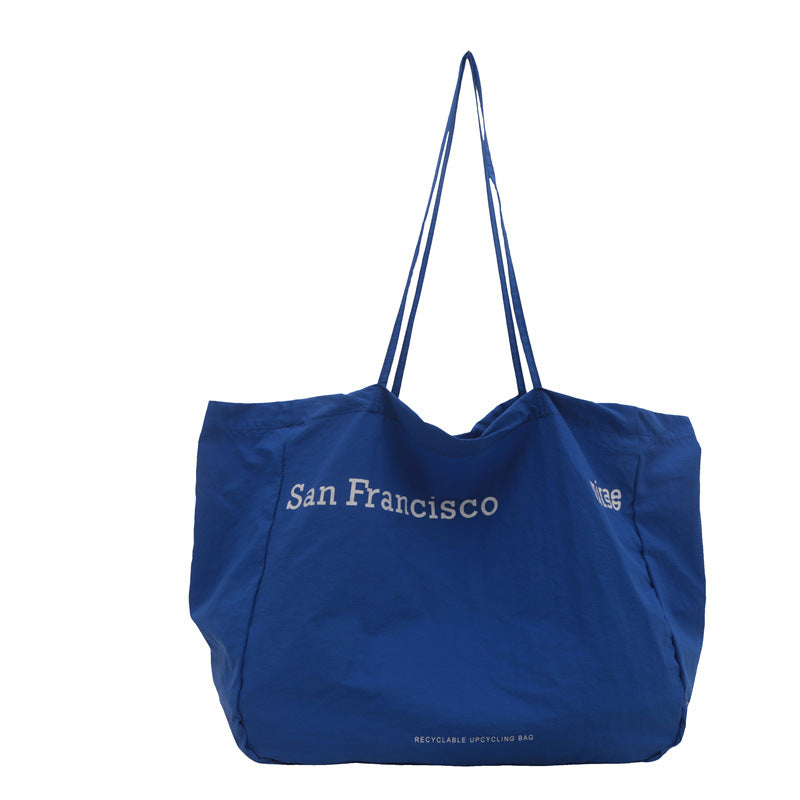 Fashion Large Capacity Letter Tote Bag For Women