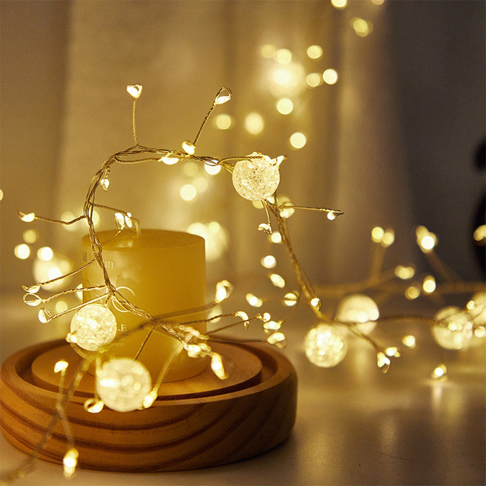 400LED 6M8M Mode Fairy Plug-in Indoor String