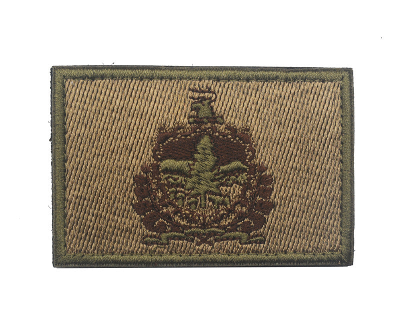 Louisiana Montana Minnesota Velcro Epaulet – Embroidered Cloth Stickers