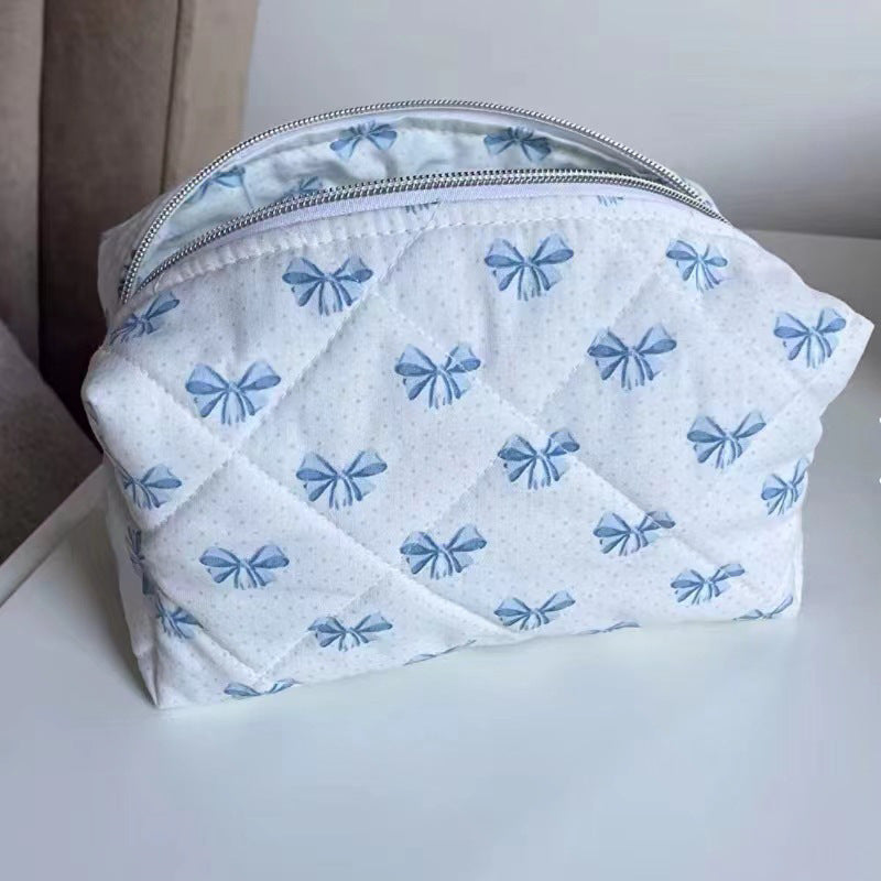 Floral Travel Makeup Bag – Multifunctional Large Capacity Cosmetic Organizer