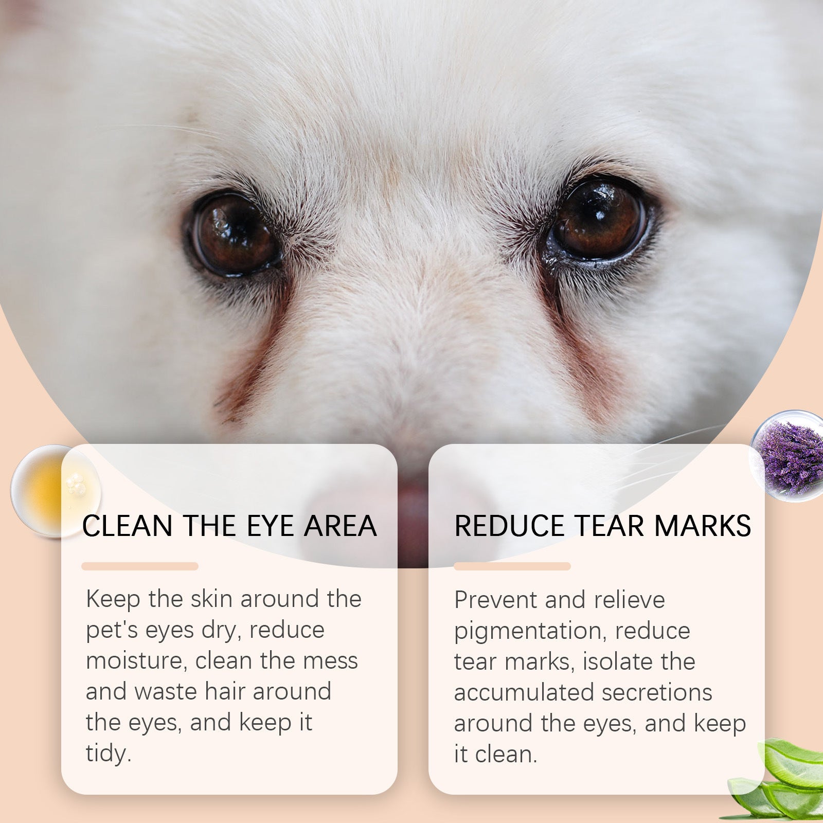 Household Mild Pet Tears Cleaning Cream