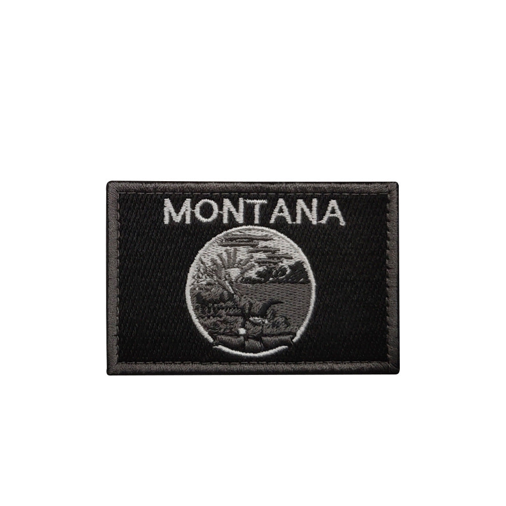 Embroidered Armband – Double-Sided Velcro Cloth Label for Uniforms