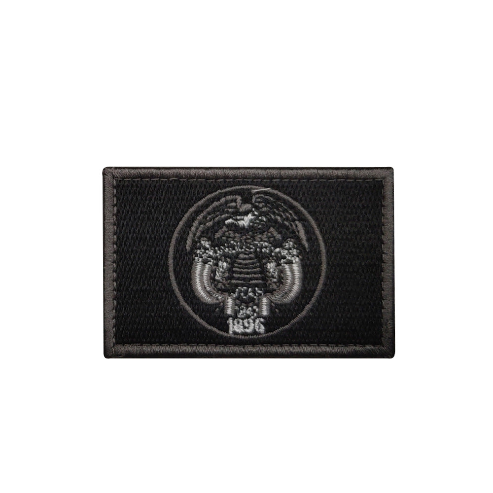Louisiana Montana Minnesota Velcro Epaulet – Embroidered Cloth Stickers