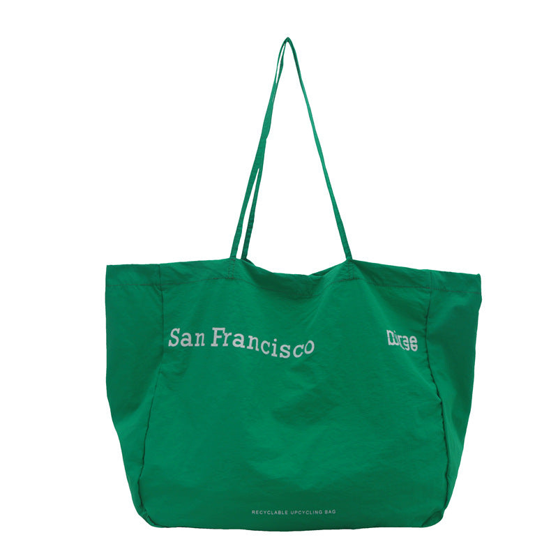 Fashion Large Capacity Letter Tote Bag For Women
