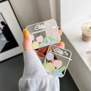 Ins Korean Style Flower Earphone Case