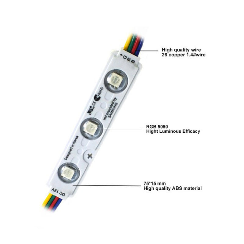 LED Luminous Characters Signs Light Box Bright Low Voltage 12V Module Lamp