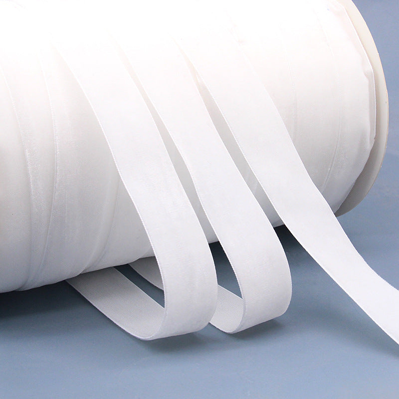 Household Portable Solid Color Velvet Ribbon – DIY Crafts & Gift Wrapping