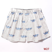 Men's Home Loose Plus Size Cotton Arrow Pants