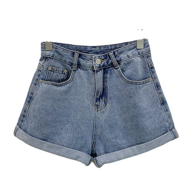 Denim Shorts for Women – Summer Cutoffs, Comfy Stretch, Casual Fit