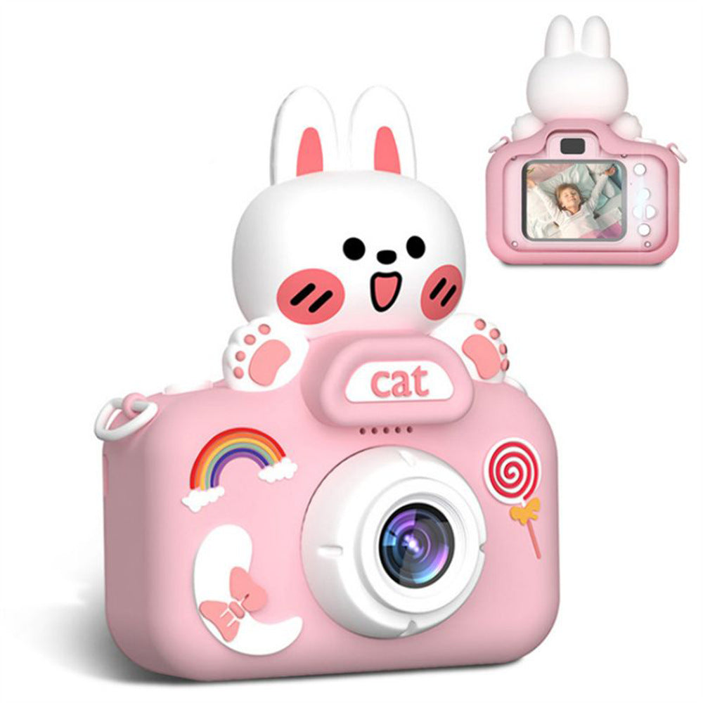 Plastic Children's Camera Big Head Kitten Cartoon Photography