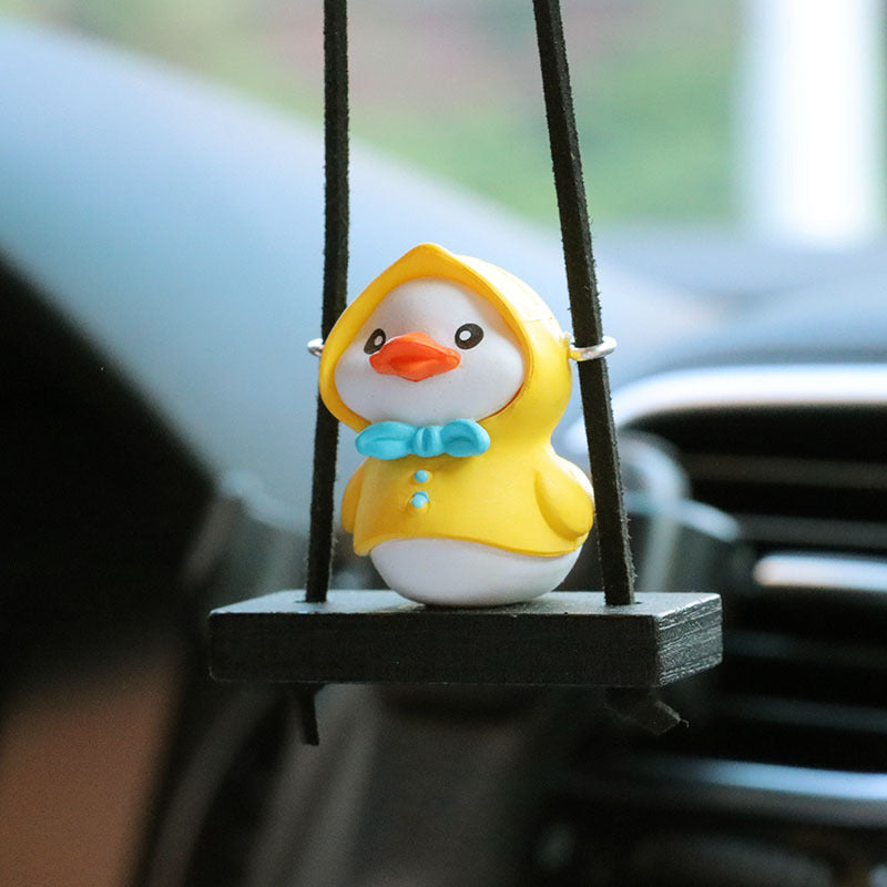 Duck Car Interior Decoration Cute Pendant