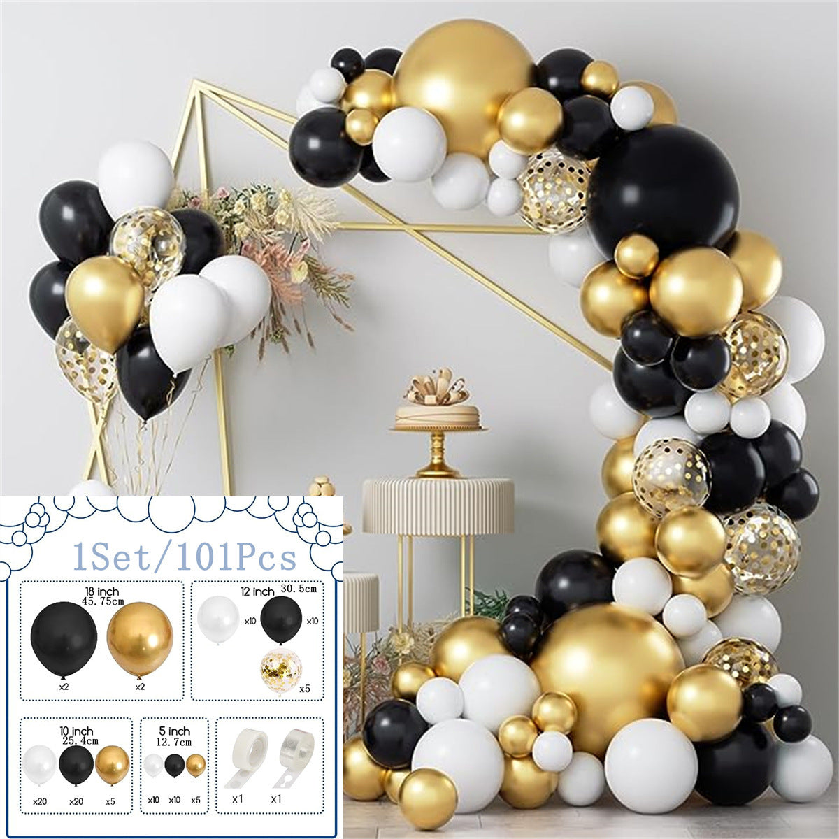 Party Balloon Layout Set Theme Decoration