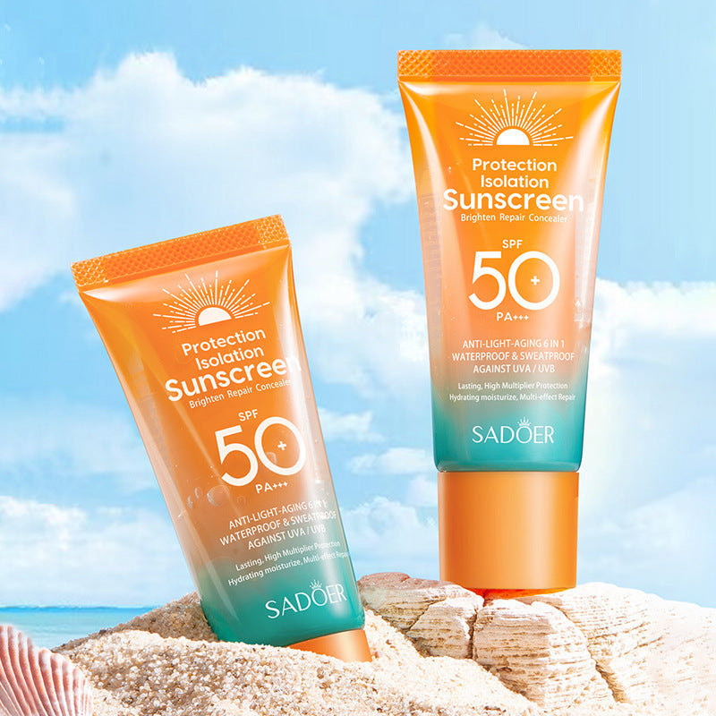 Aluminum Tube Sunscreen Primer 50g For Daily UV Shield