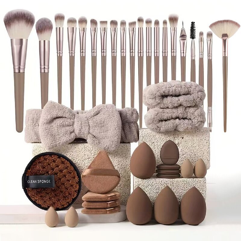 40-Piece Full Beauty Tools Kit – Face Wash, Makeup & Skincare Set