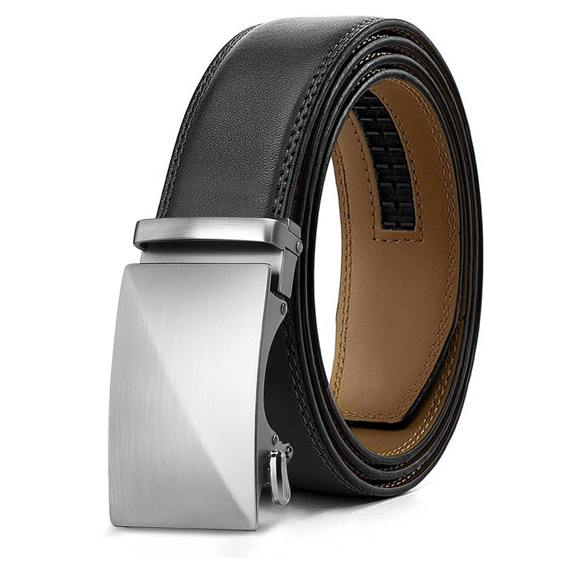 Versatile Simple Men's Belt – Young and Middle-Aged Style