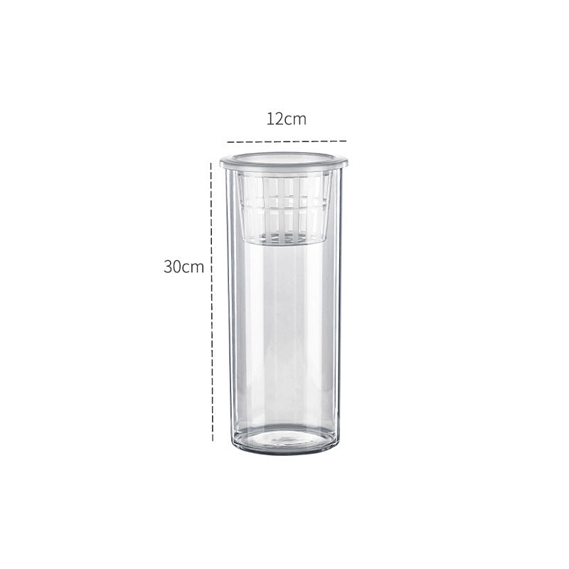 Living Room Micro Landscape Desktop Ecological Pot Transparent Plastic Creative Decoration Fish Tank