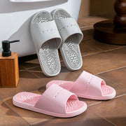 Womens PVC Flip Flops Regular Fit Massage Comfort Sandals
