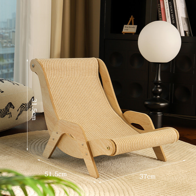 Sisal Cat Nest Cat Scratch Board Recliner Breathable And Wearable
