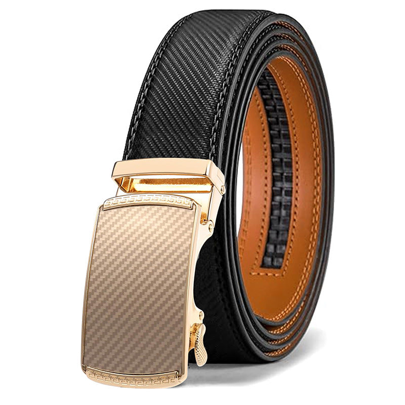 Versatile Simple Men's Belt – Young and Middle-Aged Style