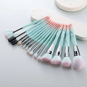 Makeup Brush Set – Nose Shadow, Wool Blush & Foundation Brushes Full Kit