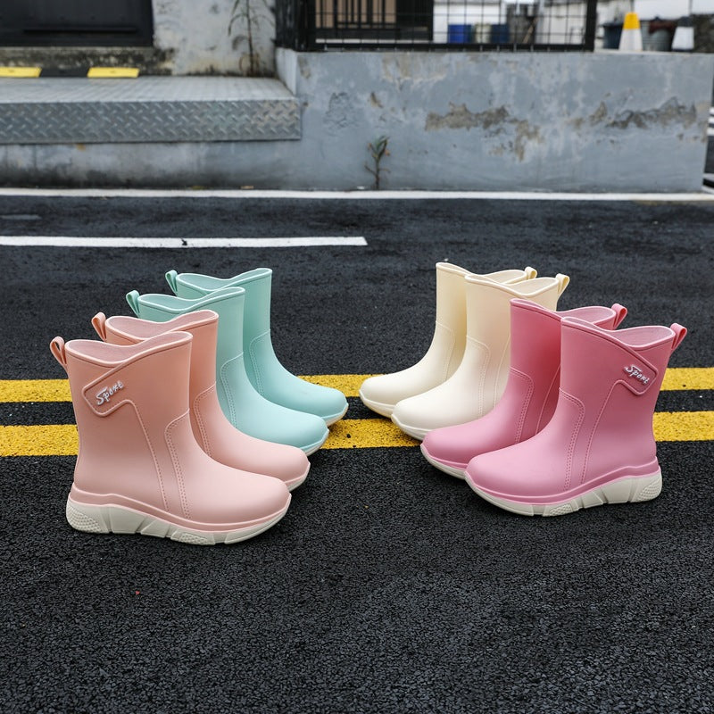 Rain Boots Ladies Kitchen Anti-slip