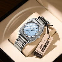 788 Silver Case Blue Surface