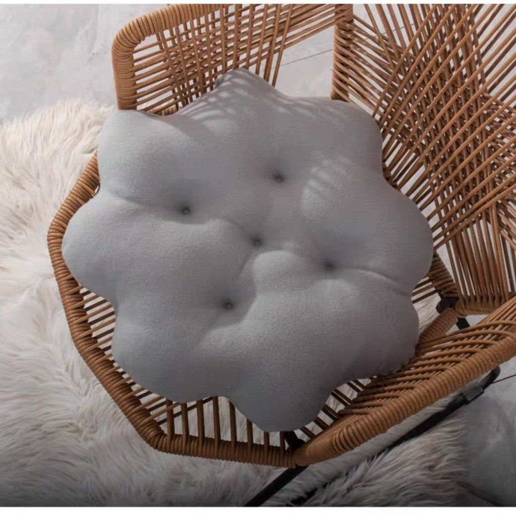 Biscuit Cushion Pu Office Dining Chair Seat Cushion Chair Cushion