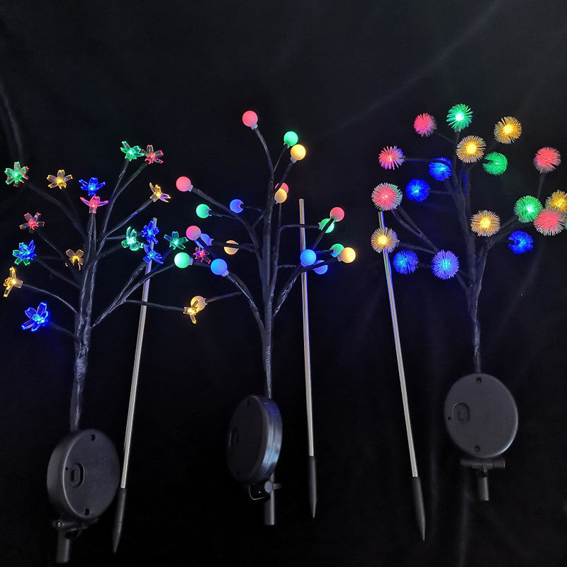 Outdoor Courtyard Solar LED Garden Ground Lamp